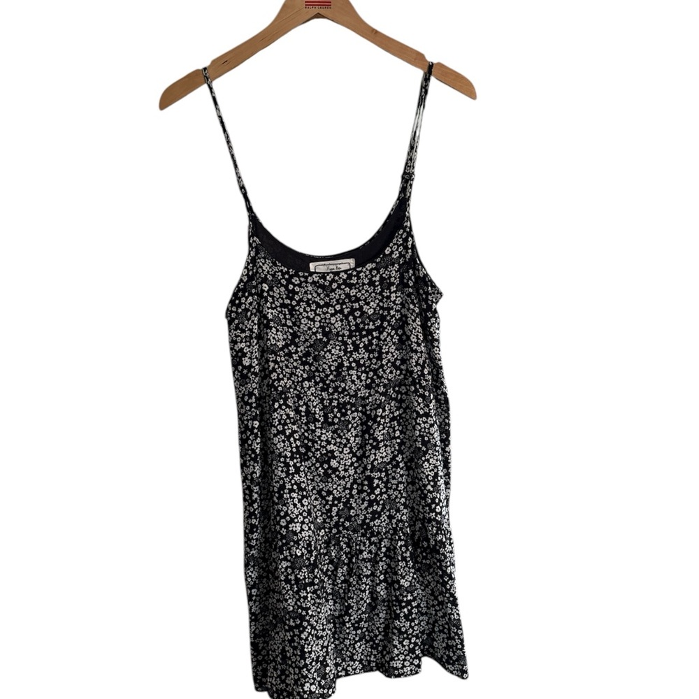 Hippie Rose Black and White Floral Top